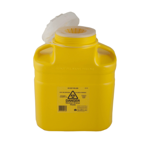 Sharps Container 12 Litre with Screw Lid
