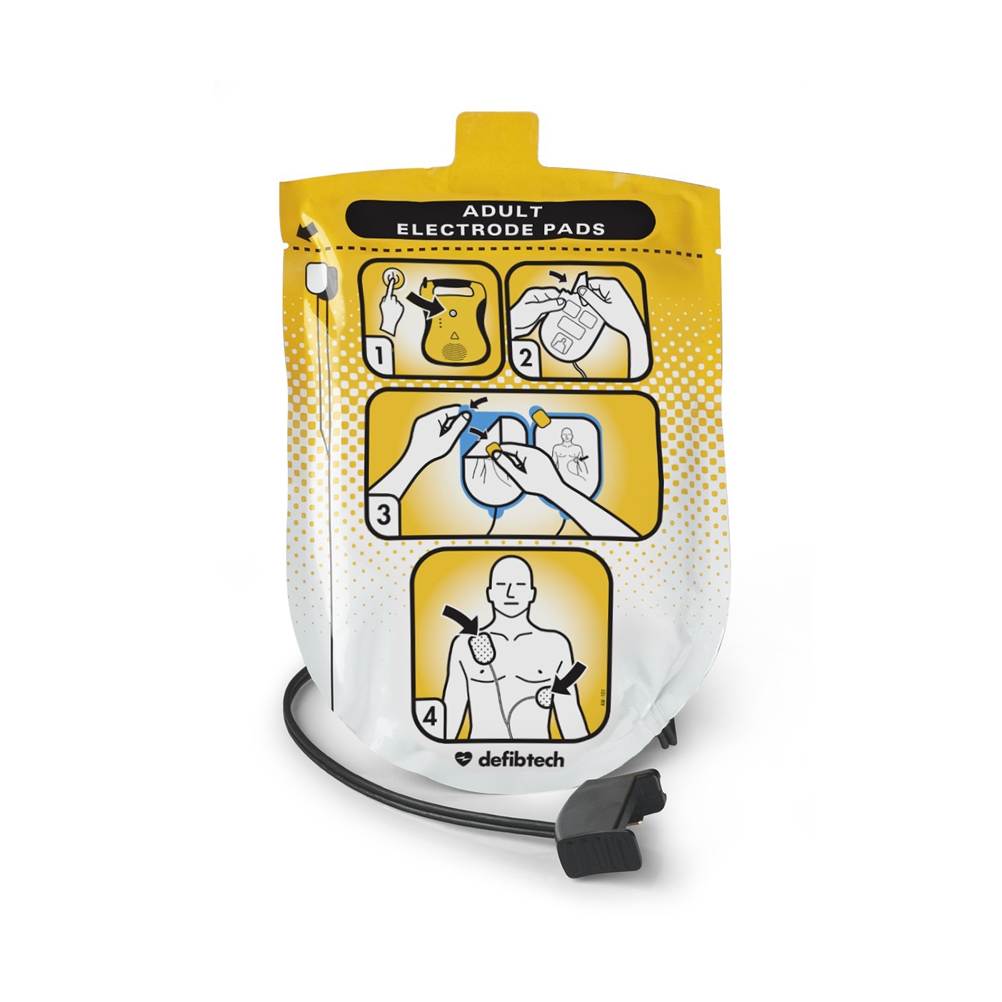 Defibtech Lifeline Adult AED Pads (Lifeline DDP-100)
