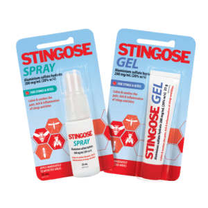 stingose spray and gel available