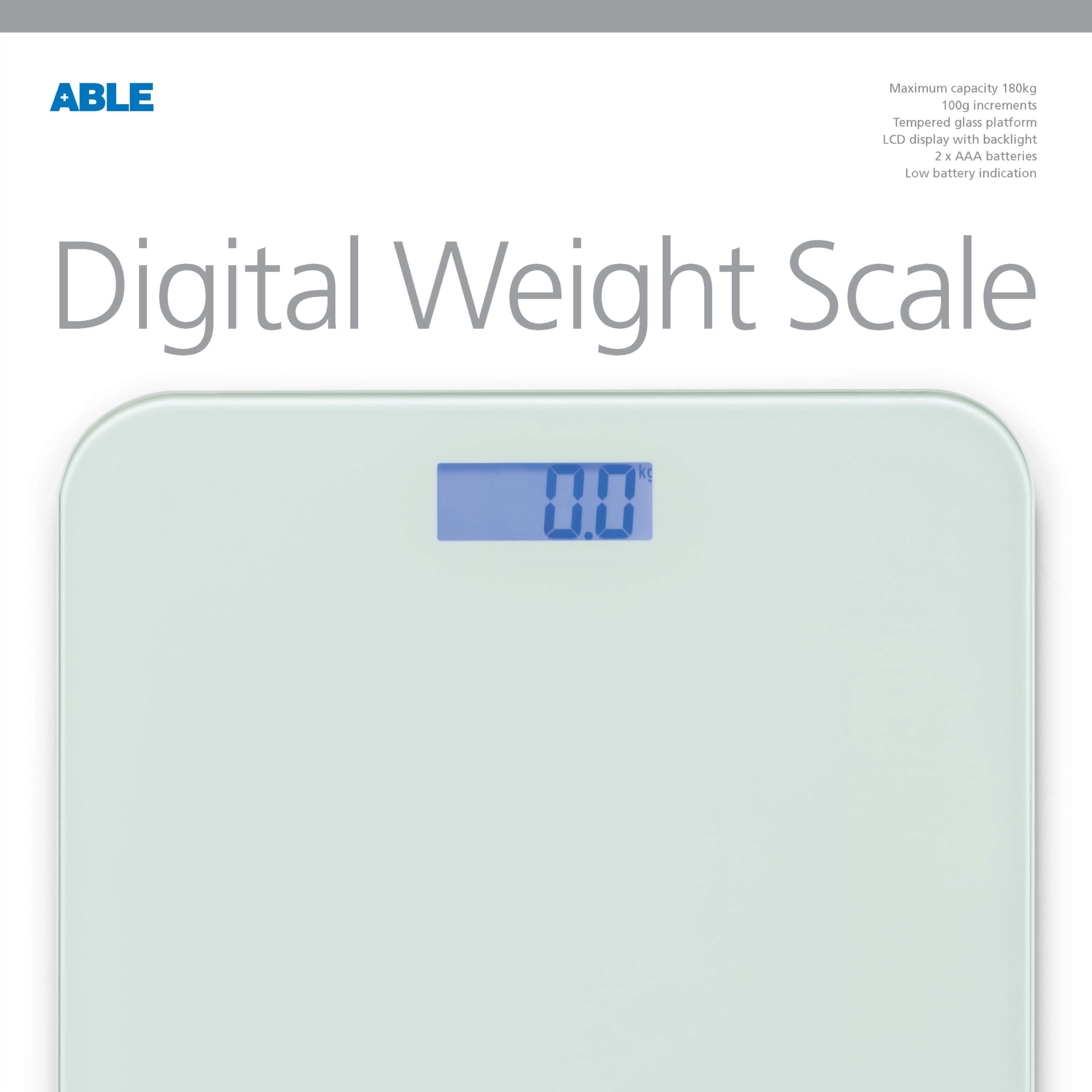 Able Digital Weight Scales