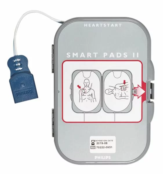 Philips HeartStart SMART Pads II – FRx, FR2+, FR3 – Exp 12/15/2025 – NEW Open Box