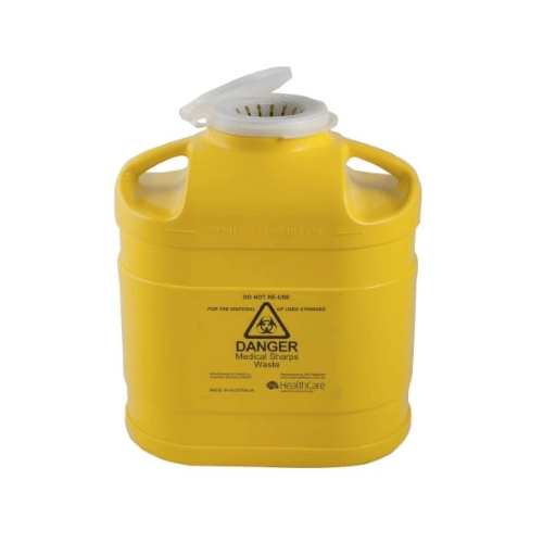 Sharps Container 5 Litre with Snap Top