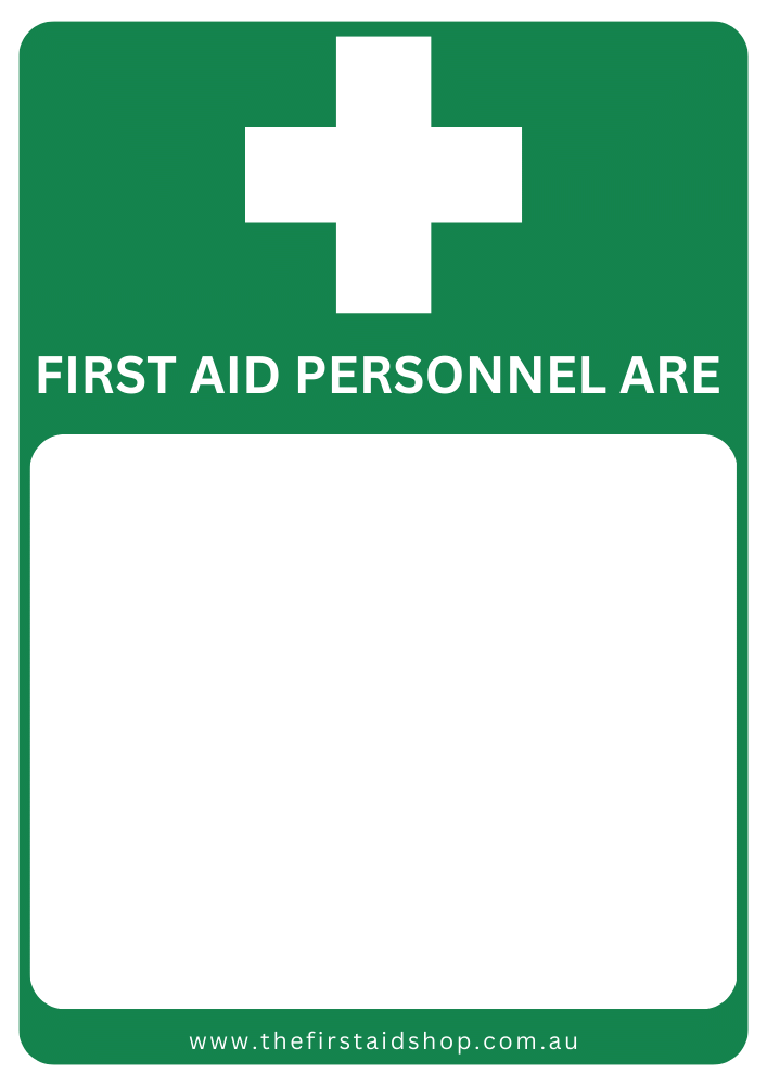 First Aid Printable Sign