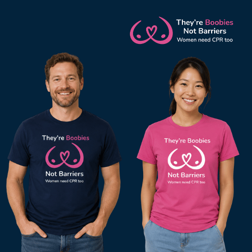 Boobies not Barriers Campaign T-shirt (pre-order only)