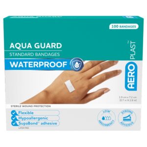 AeroPlast AquaGuard Waterproof Strips 7.2 x 1.9cm Box 100 - image 2