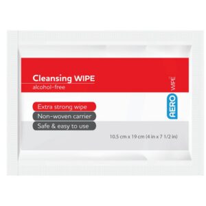 Bulk carton of 2000 AeroWipe alcohol-free cleansing wipes